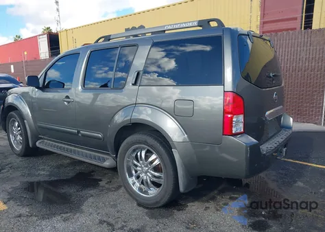 2007 Nissan Pathfinder Se z USA, uszkodzony, nr VIN 5N1AR18W17C637749